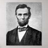 Abraham Lincoln Portrait - 1863 Poster (Voorkant)