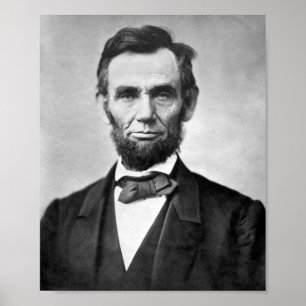 Abraham Lincoln Portrait - 1863 Poster