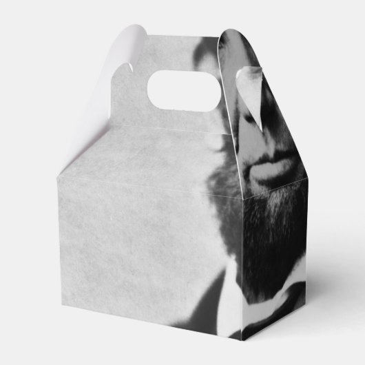 Abraham Lincoln Portrait Bedankdoosjes (Achterkant)