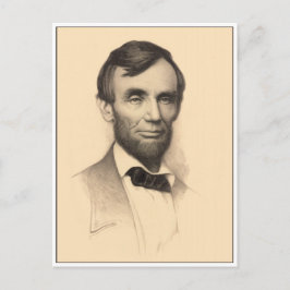 Abraham Lincoln Portrait Briefkaart