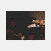 Abraham Lincoln Portrait George Peter Healy Fleece Deken (Voorkant (Horizontaal))