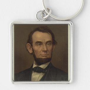 Abraham Lincoln Portrait Sleutelhanger