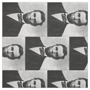 Abraham Lincoln Portrait Stof