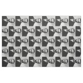 Abraham Lincoln Portrait Stof (Fat Quarter)