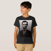 Abraham Lincoln Portrait T-shirt (Voorkant volledig)