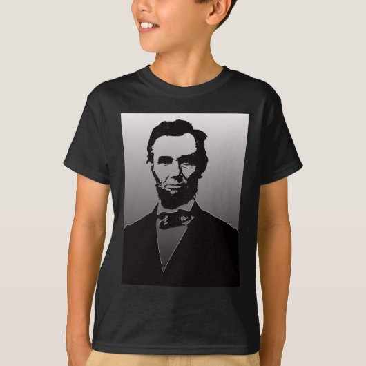 Abraham Lincoln Portrait T-shirt (Voorkant)