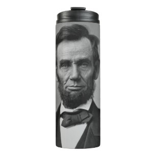 Abraham Lincoln Portrait Thermosbeker