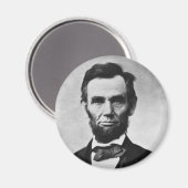 Abraham Lincoln Portret van Alexander Gardner Magneet (Voorkant / Achterkant)