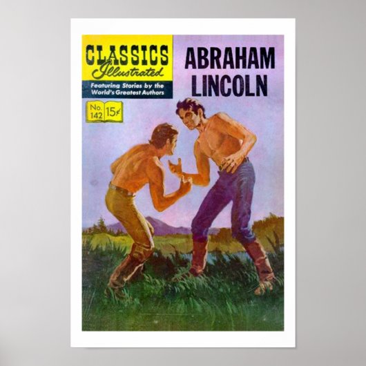 Abraham Lincoln Poster (Voorkant)