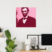 Abraham Lincoln Poster (Thuiskantoor)