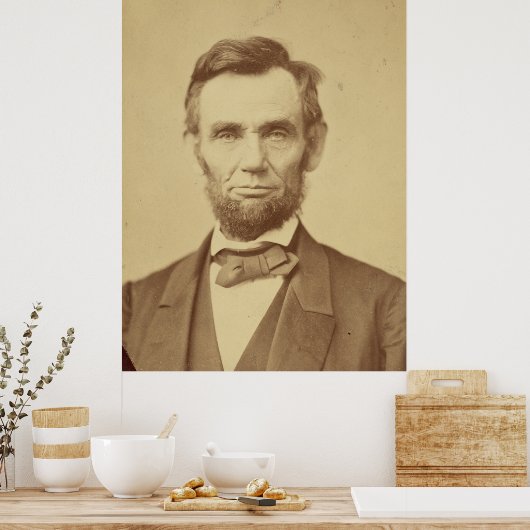 Abraham Lincoln Poster (Keuken)