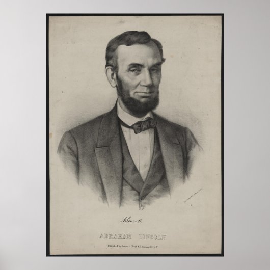 Abraham Lincoln Poster (Voorkant)
