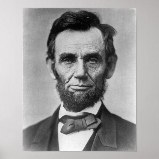 Abraham Lincoln Poster (Voorkant)