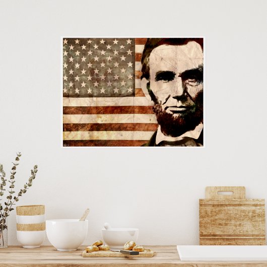 Abraham Lincoln Poster (Keuken)