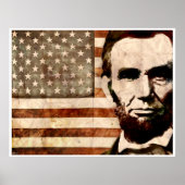 Abraham Lincoln Poster (Voorkant)