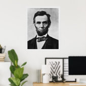Abraham Lincoln Poster (Thuiskantoor)