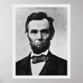 Abraham Lincoln Poster (Voorkant)