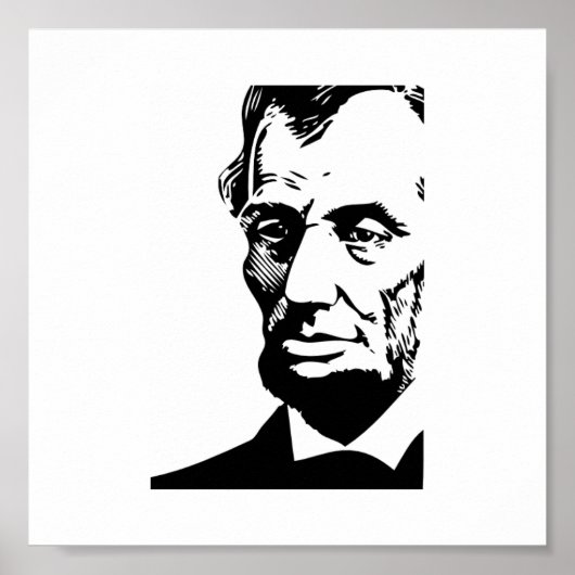 Abraham Lincoln Poster (Voorkant)