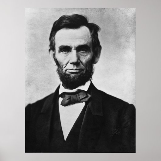 Abraham Lincoln Poster (Voorkant)