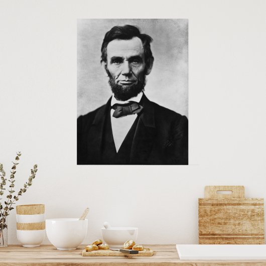 Abraham Lincoln Poster (Keuken)