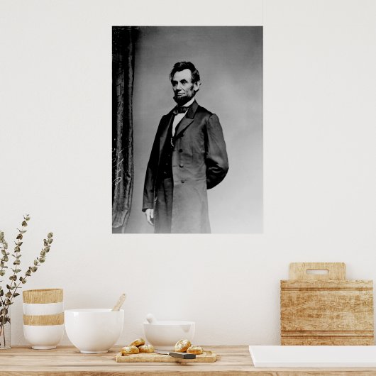 Abraham Lincoln Poster (Keuken)