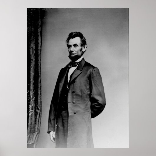 Abraham Lincoln Poster (Voorkant)