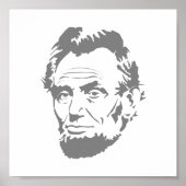 Abraham Lincoln Poster (Voorkant)