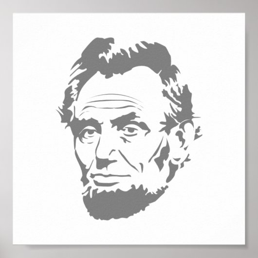 Abraham Lincoln Poster (Voorkant)