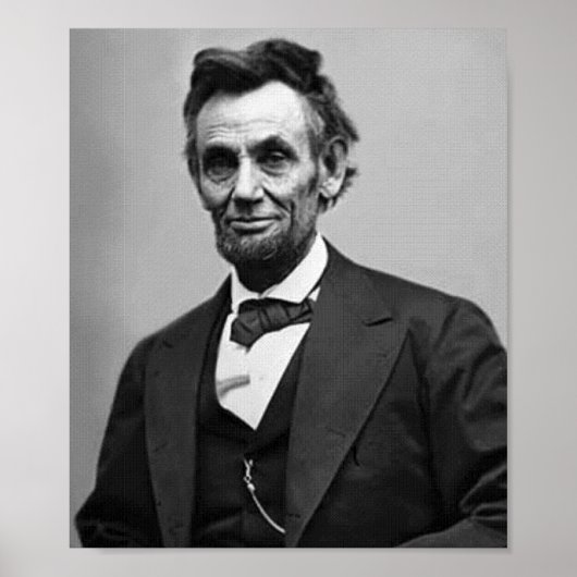 Abraham Lincoln Poster (Voorkant)