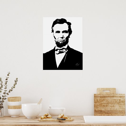 Abraham Lincoln Poster (Keuken)