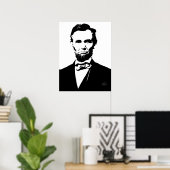 Abraham Lincoln Poster (Thuiskantoor)