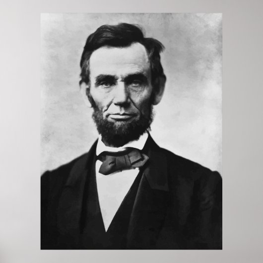 Abraham Lincoln Poster (Voorkant)