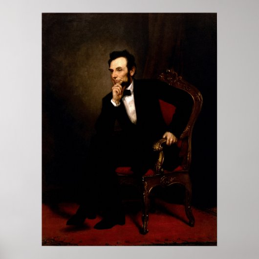 Abraham Lincoln Poster (Voorkant)