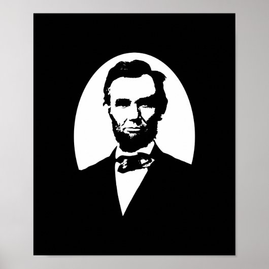 Abraham Lincoln Poster (Voorkant)