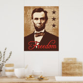 Abraham Lincoln Poster (Keuken)