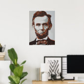 Abraham Lincoln Poster, deze is een houder Poster (Thuiskantoor)