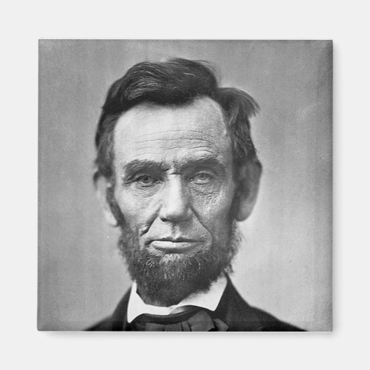 Abraham Lincoln - President Magneet (Voorkant)