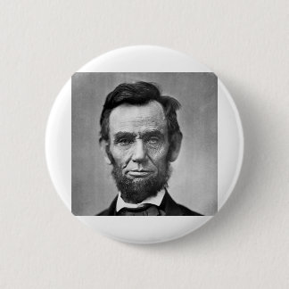 Abraham Lincoln - President Ronde Button 5,7 Cm