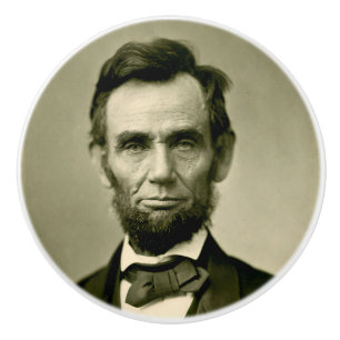 Abraham Lincoln president vs. Keramische Knop