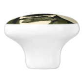 Abraham Lincoln president vs. Keramische Knop (Zijkant)