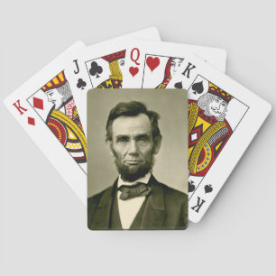 Abraham Lincoln president vs. Pokerkaarten