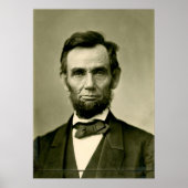 Abraham Lincoln president vs. Poster (Voorkant)
