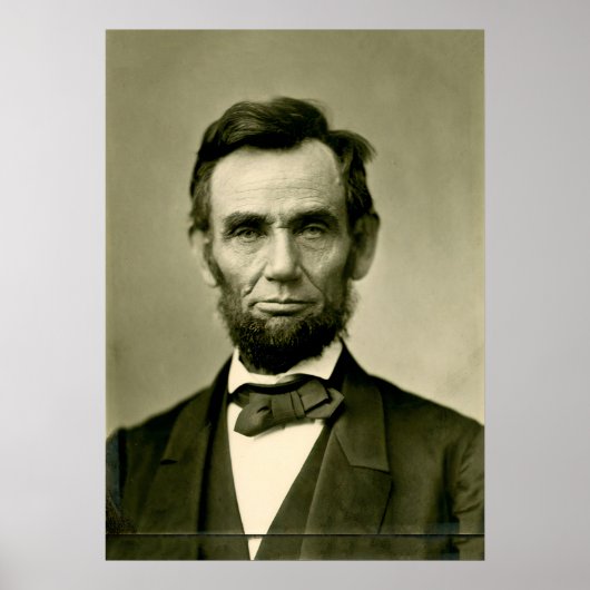 Abraham Lincoln president vs. Poster (Voorkant)