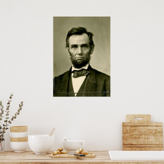 Abraham Lincoln president vs. Poster (Keuken)
