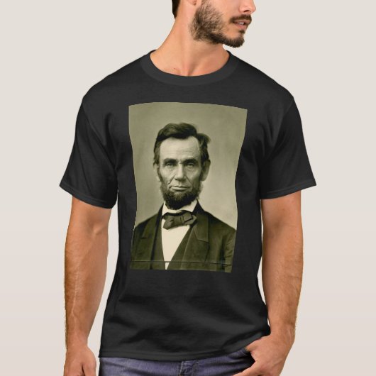 Abraham Lincoln president vs. T-shirt (Voorkant)