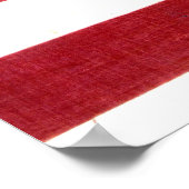 Abraham Lincoln Presidentiële Campagne Vlag 1860 Poster (Hoek)