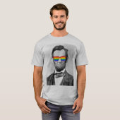Abraham Lincoln Pride T-shirt (Voorkant volledig)