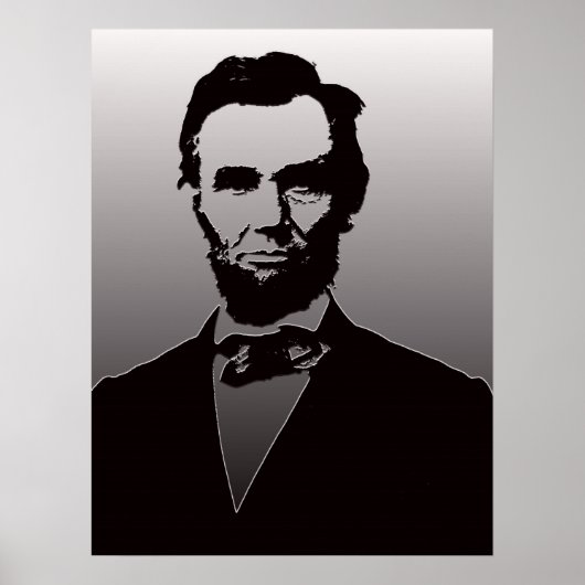Abraham Lincoln Print (Voorkant)