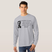 Abraham Lincoln Quote 11b T-shirt (Voorkant volledig)