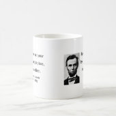Abraham Lincoln Quote 16b Koffiemok (Center)